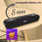 PORTABLE HOME THEATRE SOUNDBAR, with Dynamic Thunder Sound, with High BASS, 10W Portable Bluetooth Soundbar, 2400Mah Battery