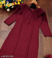 Trendy Fancy Sensational Kurti for Girls & Women - Stylish & Comfortable Ethnic -Every day Ethnic Wear-Comfort And Style(SEA GREEN)