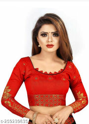 Women Monika Jaquard Banarasi Saree