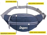Snipper Waist Bag for Men and Fanny Pack for Women, Men Waist Bag, Unisex Fanny Pack Fanny Pack Men Waist Bag for Women Waist Pouch Bum Bag (L)