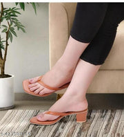Synthetic Flat Sandals