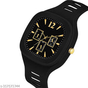 Square Watch with King Bracelet for Boys & Men Watch