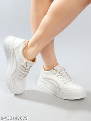 Women Shoes for Party, Outing, Hangout, Regular fit, Gym, lightweight sneaker for Women & Girls, Dailywear Shoes, Walking Shoes