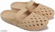Begins Life Women's Slippers Indoor House or Outdoor Casual FlipFlop Slipper (Bablii Beige)