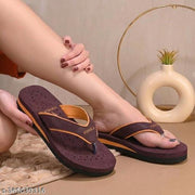 FORVELA Orthopedic Slipper for Women Bathroom House Home Daily Use Ortho Chappal Orthopedic Diabetic Slipper Flip flops