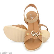 Attractive Beige Heel Sandals for Women | Ladies Heels & Sandals | Casual Sandals for Girls & Ladies