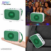 DPM Portable Bluetooth Speaker with Wireless Mic for Karaoke Singing Music and Party Use