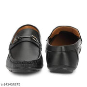 New Latest Stylish Party wear and Casual Loafers For Men's Loafers For Men (BLACK)