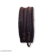 Coconut Shell Beaded Sling Crossbody Long Strap Purse Sling Bag For Women| Stylish | Zip Closure & Strap| Storage Space For Essential Pack Of 1 Size: 7 X 2 X 7 Inches