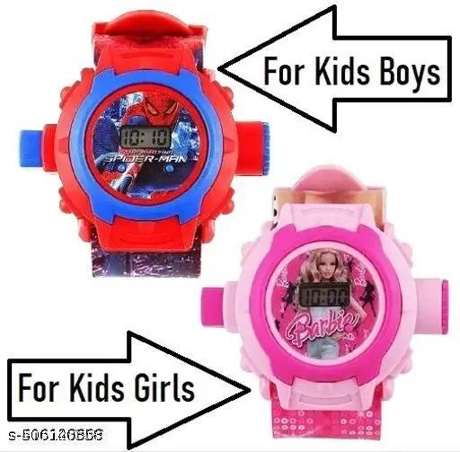 Trendy 24 Images Projector Digital Kid's Watch