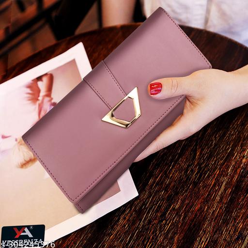 YESSBENZA Artificial Faux Leather Women's and Girls Hand Clutch Cum Mobile Hand Purse Wallets 6 Card Slots