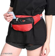 ZnW Black/Red Waist Bag,Chest Bag,Fanny Bag,Fanny Pack Waist bag/Chest bag/Fanny Bag