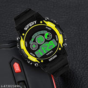 EARTH FACE DIGITAL SPORT  WATCH WITH COMBO OFFER SEVEN LIGHT SPORT WATCH WITH ALARAM AND LIGHT FEATURE