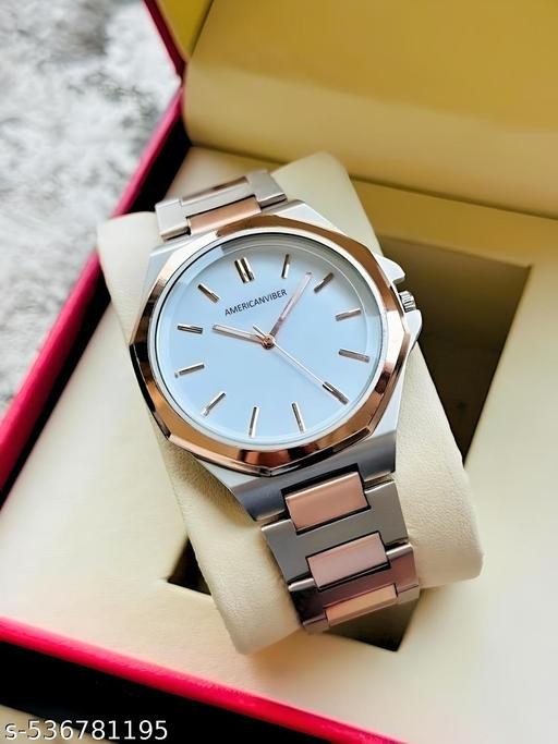 Stainless Steel Chain Analog Wrist Watch for Men || Watch for Boys
