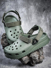 Bersache Extra Soft Classic Casual with  Regular wear with Ultra Soft & Flexibility Technology Sandal for Men's & Boy's-(Green)-6139