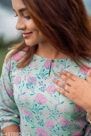 Cotton printed Kurti