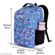 ISB Printed Backpack for school collage office Traveling Outdoor  Waterproof Polyester Material High Quality Bag Men Women Boys and Girls