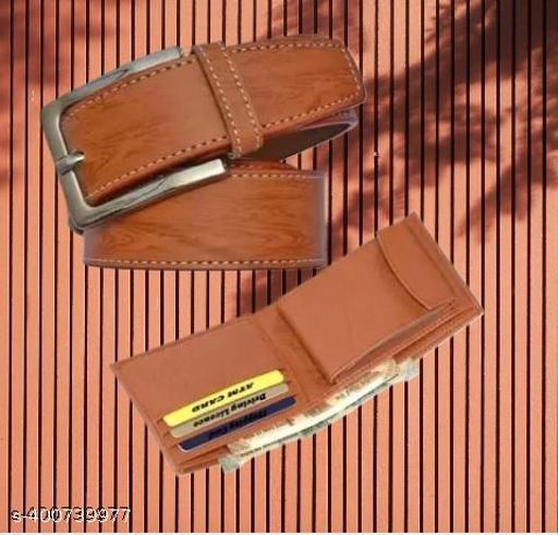 Combo of Album brown purse and brown Belt