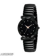 High New Latest Spring Blet Black Dail Women  Watches