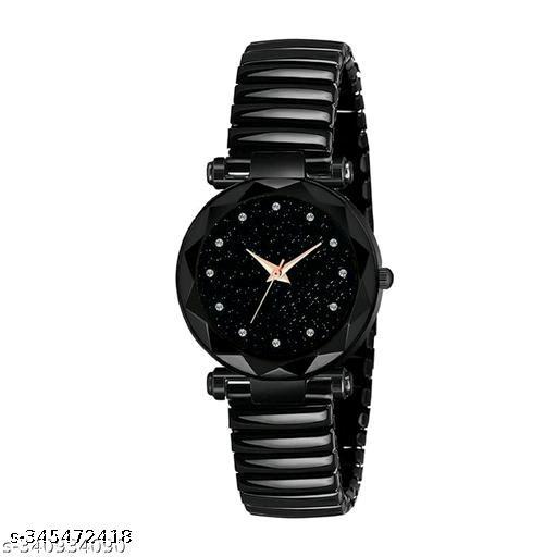 High New Latest Spring Blet Black Dail Women  Watches