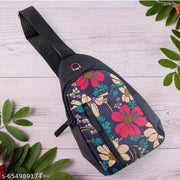 Waterproof waist shoulder small Travel Bag Back multicolour flight travel small shoulder bag(Free Worth Mobile Stand and Usb led light lamp)
