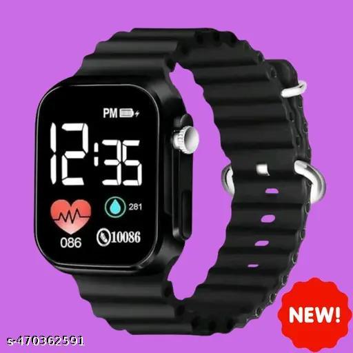 VRUGRA Kid's Digital Smart Led Watch For Boys & Girls Playful Kids' Watch – Adjustable Strap and Fun Designs for Little Ones, Durable Kids' Watch with Digital Display – Perfect for Active Children