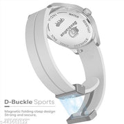 Chonograph Date Display Radium Dial Analoge Magnetic Belt Watch for Men S_18027