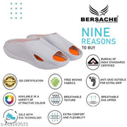 Bersache  Lightweight Stylish SLIDERS With High Quality Sole For Men (ORANGE-6148)