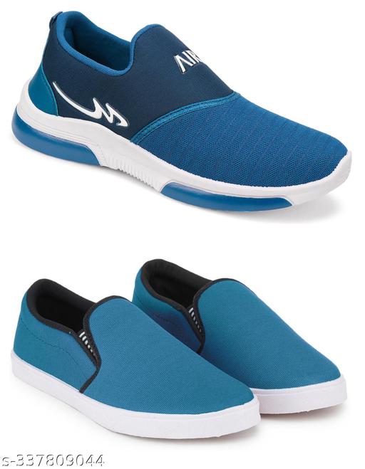 Free Kicks Combo Of 2 Stylish Shoes For Men