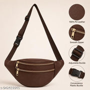 Trendy Waist Belt Bag | Fashion Crossbody Sling Purse for Shopping & Travel