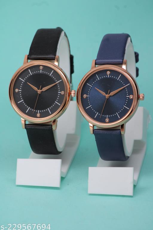 New Ethnic Flower Designer Leather Belt Analog Watches for Women Watches for Girls