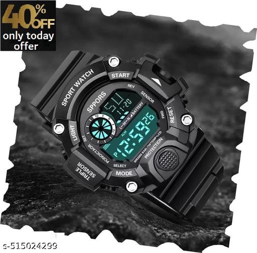 Automatic Digital Sports Watch for Men & Kids–Waterproof, Shockproof, and Multi-Functional with a Military-Style Army Strap-watch for boys Watch for Men watch,Sports Watch,Analog Watch,watch for kids,Digital Watch,under 199\-watch,unixes watch