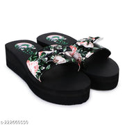Two Soft Women's Daily use stylish slippers/flipflop/Heels Slipper for Women & Girls