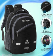 Large Stylish 35L Waterproof Laptop Backpack for Men & Women - Office, School & Travel Ready