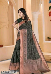 Tranding Exclusive Banarasi Silk Saree With Blause