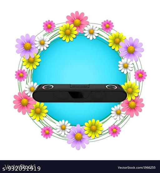 Portable Bluetooth Speaker, 16 Watts, Upto 8h Backup, Dual Drivers + Dual Passive Radiators, Call Function, Bluetooth v5.3 | USB | mSD| AUX, TWS, RGB LED