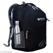 Sky Z Suitable for Class 3rd to 9th+ School/College/Office/Business Use Unisex Waterproof Backpack