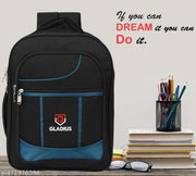 Gladius 50L stylish triple partition backpack for 4th-10th class