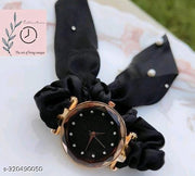 Best Quality Fabric Srcunchis watch for Women&Girls