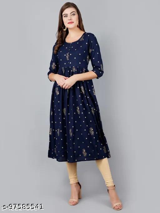 Khadii kurti Womens rayon embroidery kurta, long kurta, festival kurta, partywear kurta, offical kurta, daily wear kurta anarkali kurta, kurti