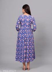 Anarkali High Demand trendy Rayon Kurtis