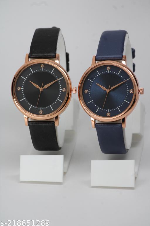 Classy Ethnic Designer Leather Belt Analog Watches for Women Watches for Girls