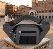 Waist Bag for Men Women | Travel Sling Bag | Crossbody Chest Bag | Fanny Pack | Belt Bag