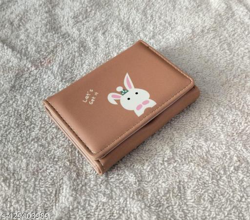 Many Beautiful Printed  Cute Small Girls Women Wallet Tri-folded  many More printed Wallet,1pc