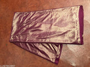 Solid/Plain Bollywood Lycra Blend Saree
