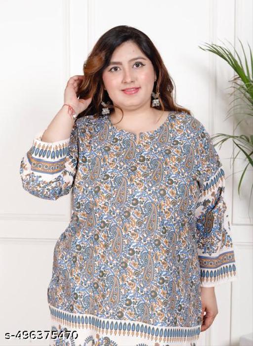 plus size kurta