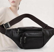 Waist Bag for Men Side Bag for Travel, Sports Waterproof & Adjustable Belt Pouch Fanny Waist Bag