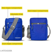 one side bag for carry passport office document, mini stylish small traveling chest crossbody hand bags men's & women