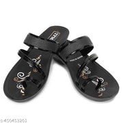 TPMS Fancy PU Sandals, slippers Combo for women and girls