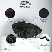 Black waist bag